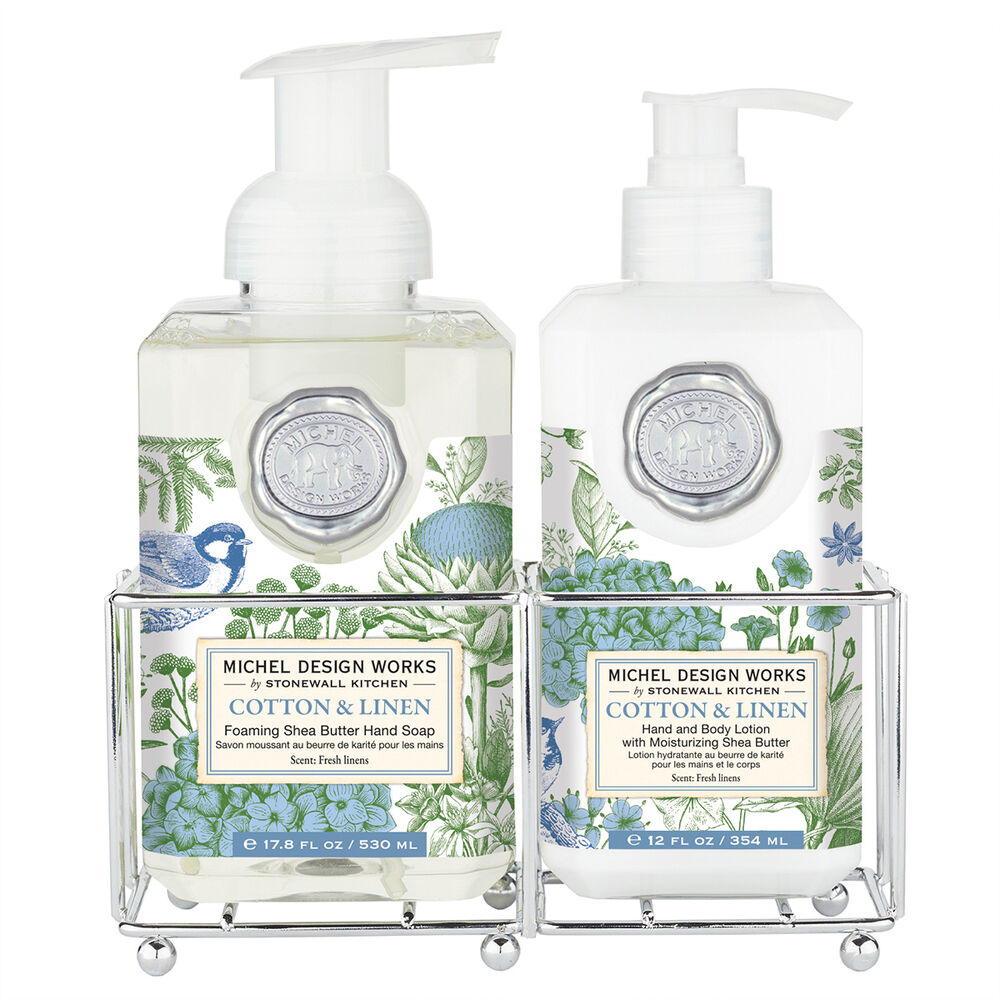 Cotton & Linen Hand Care Caddy