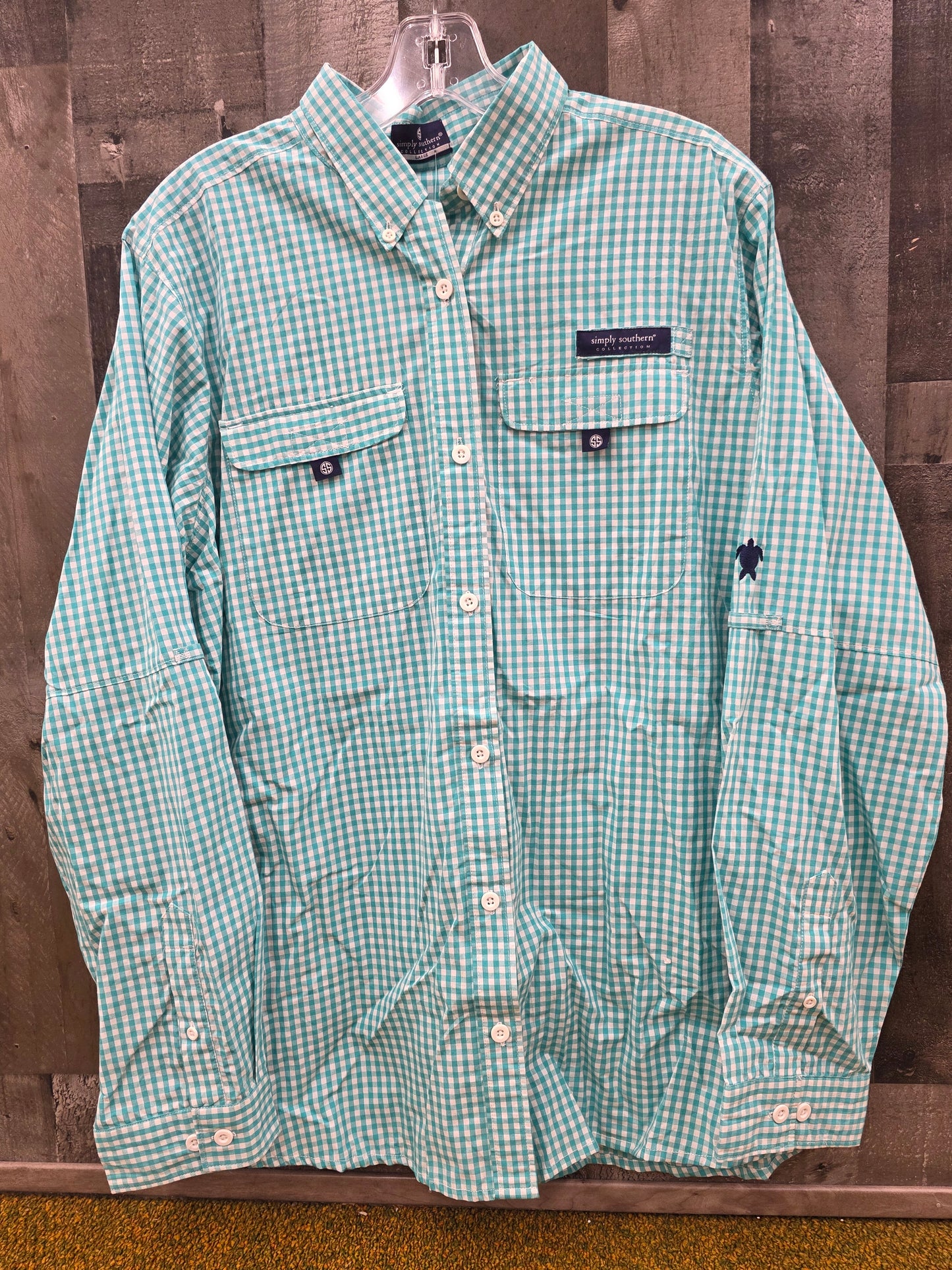 Gingham Button Down Shirt
