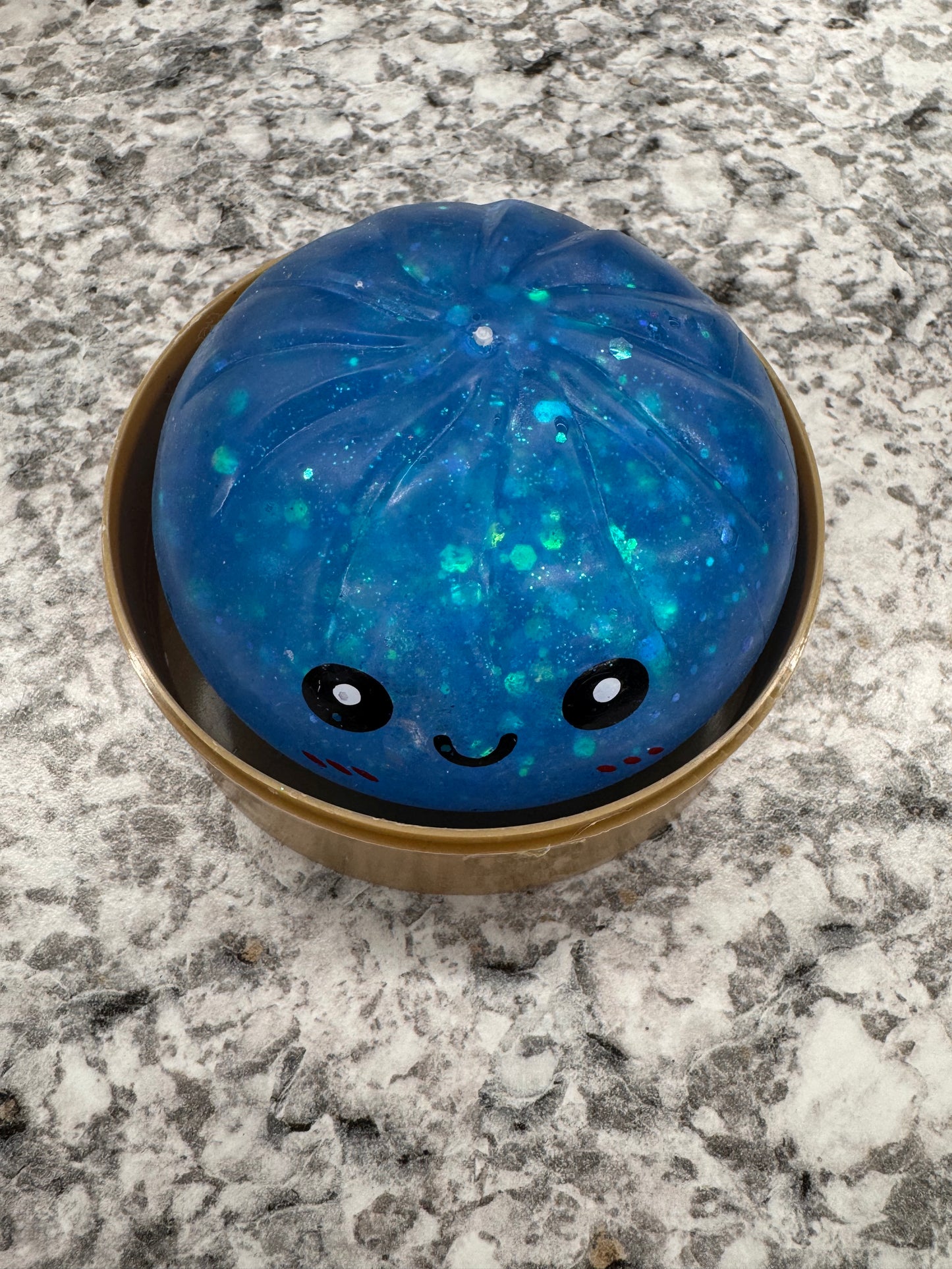 Large Glitter Squishy Dumpling -- MYSTERY