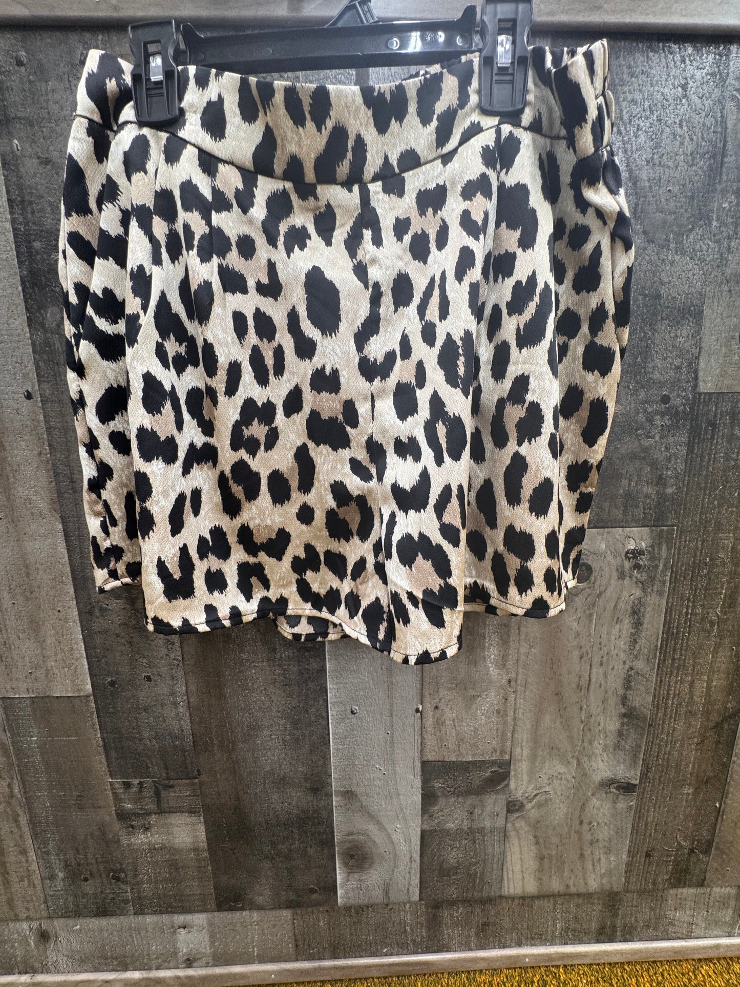 Leopard Silky Shorts