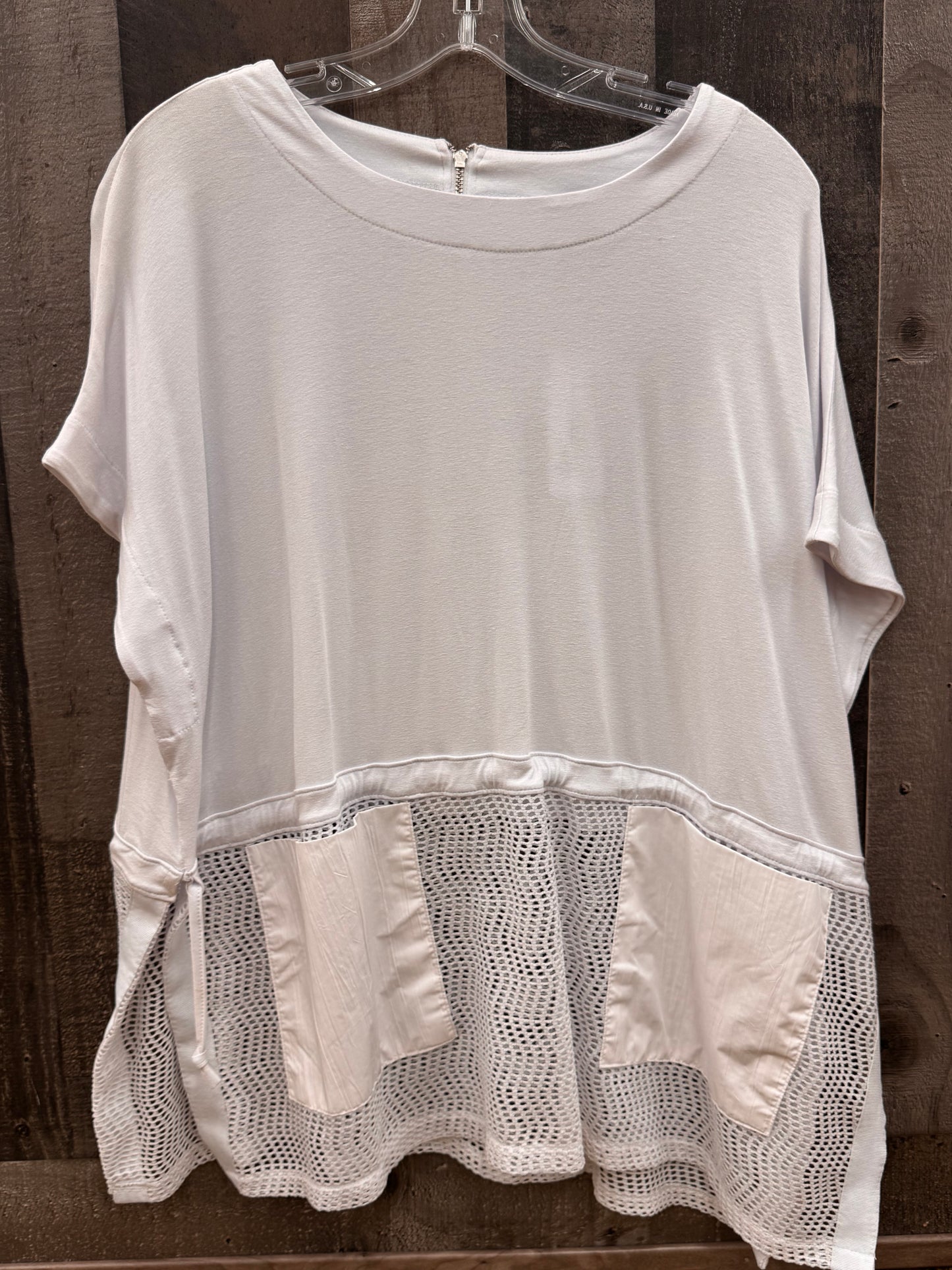 Lana Zip-Back Top