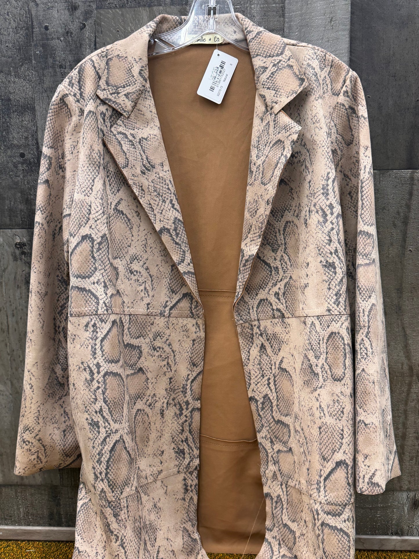 Snake Print Jacket