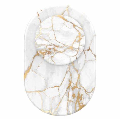 PopGrip for MagSafe- Gold Lutz Marble