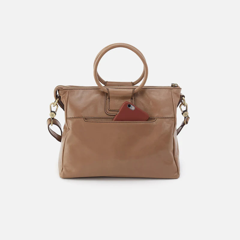 Sheila Medium Satchel- Cashmere