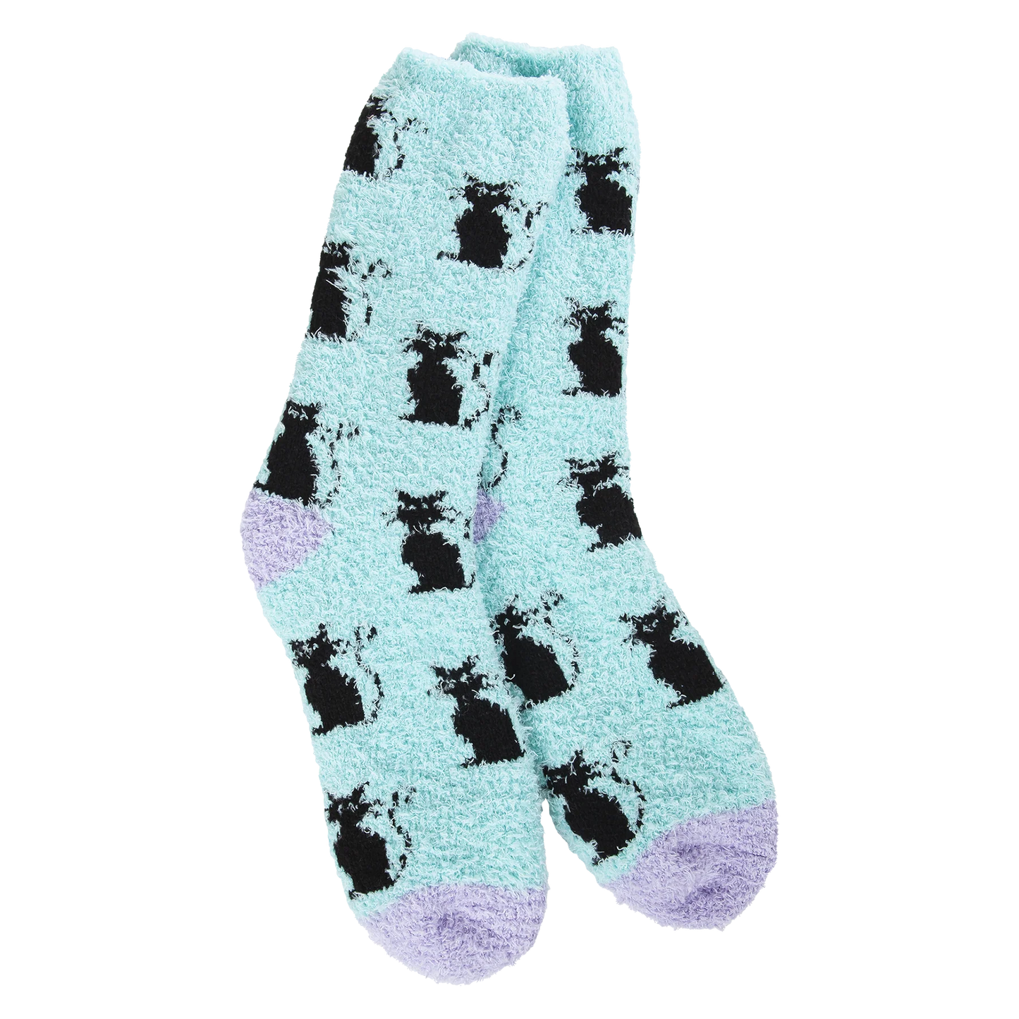Halloween Cozy Winter Crew Socks- Kitty