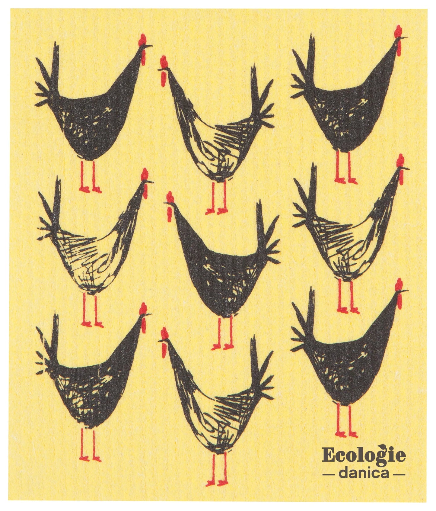Chicken Scratch Swedish Sponge Cloth