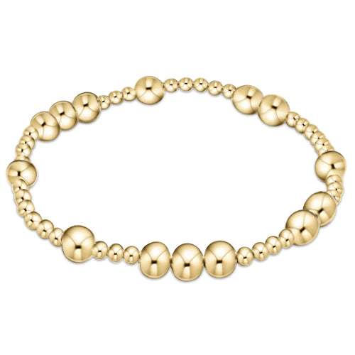 enewton Extends- Hope Unwritten 6mm Bead Bracelet- Gold