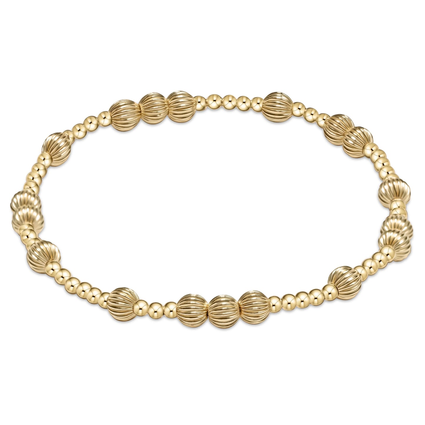 enewton Extends- Hope Unwritten Dignity 5mm Bead Bracelet-Gold