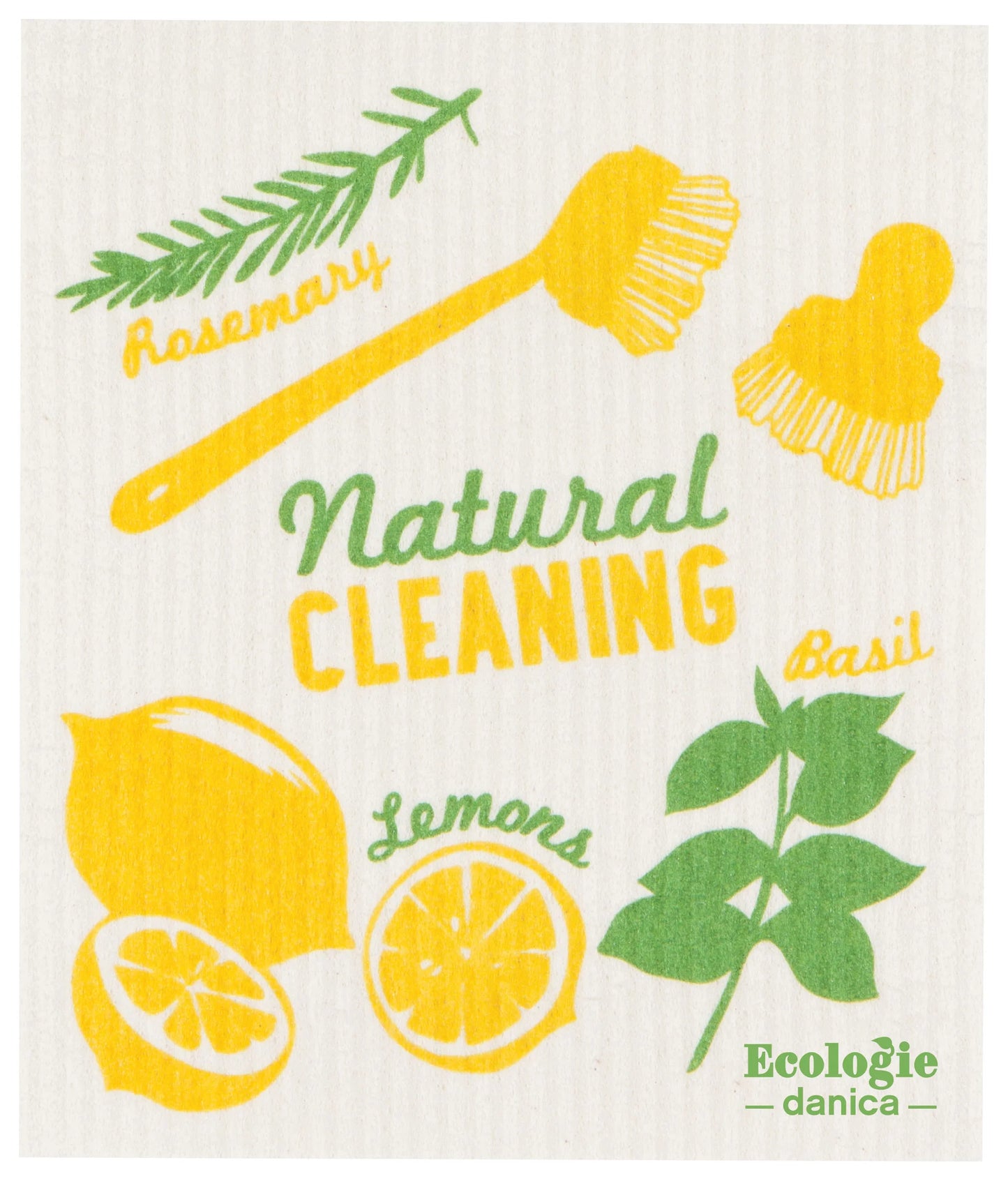 Natural Cleaning Swedish Sponge Cloth