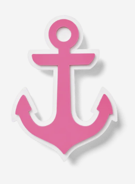 Pink Anchor Bogg Bit