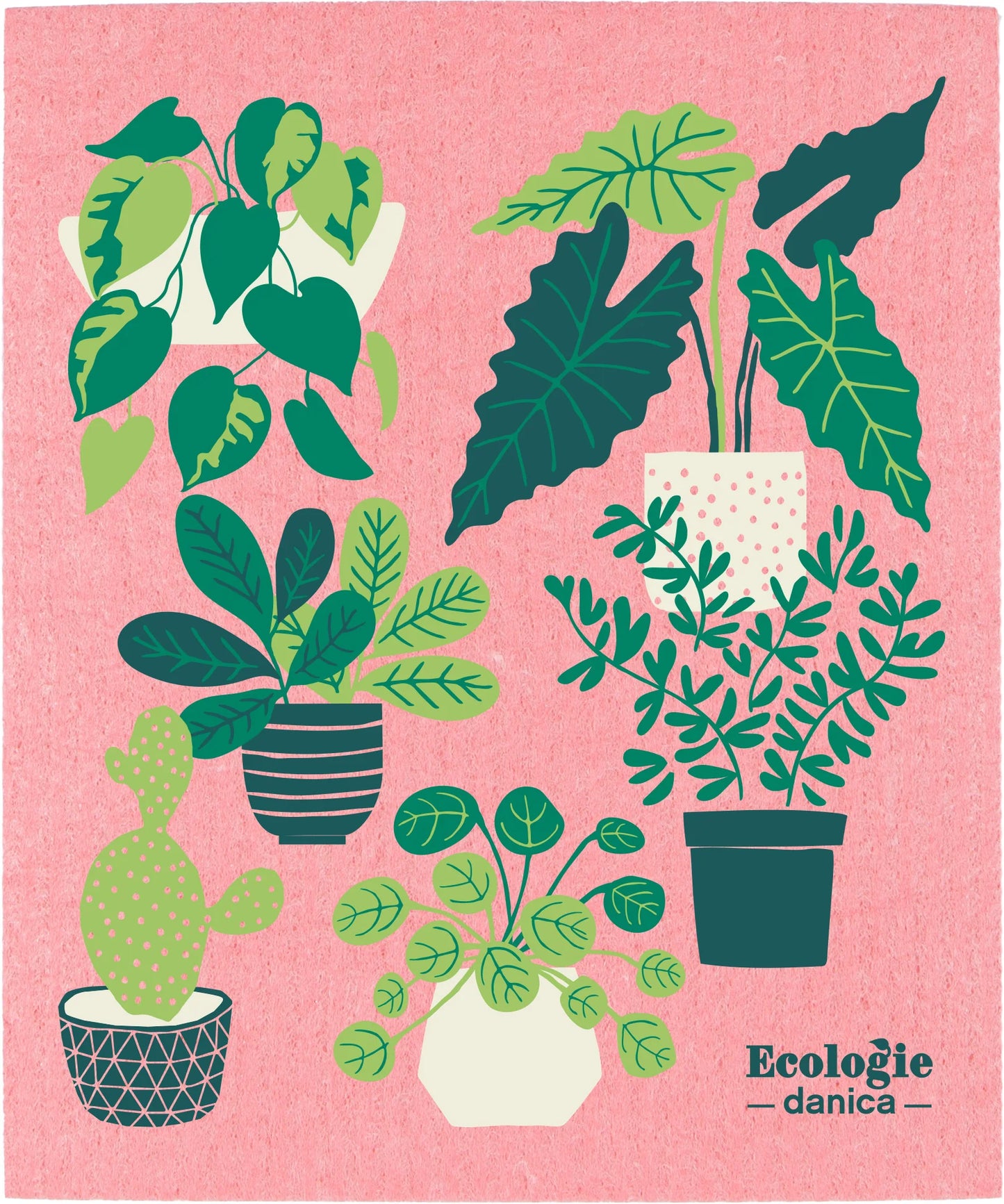 Let It Grow Swedish Sponge Cloth