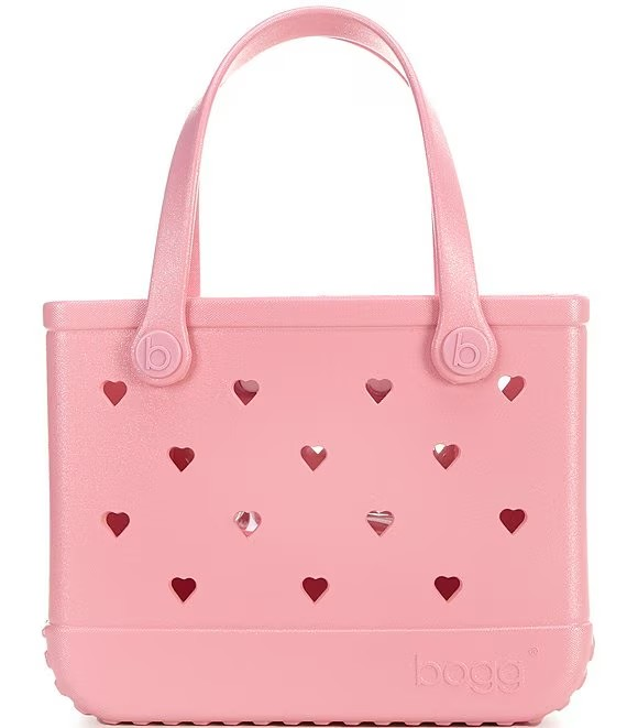 Bitty Bogg® Bag - Heart Shimmer BUBBLEGUM