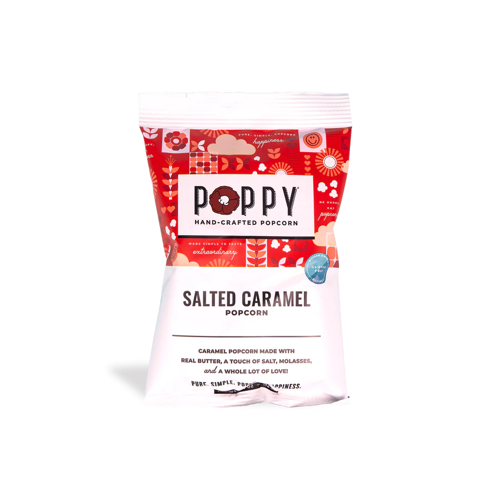 Salted Caramel Popcorn Snack Bag