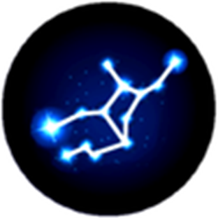 The Astral Sky Light Necklace in Silver