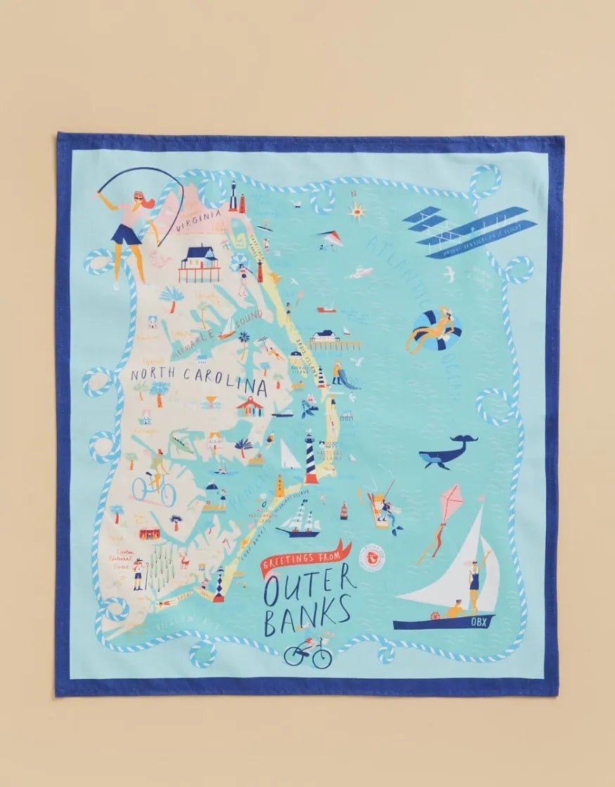 Outer Banks Dish Towel