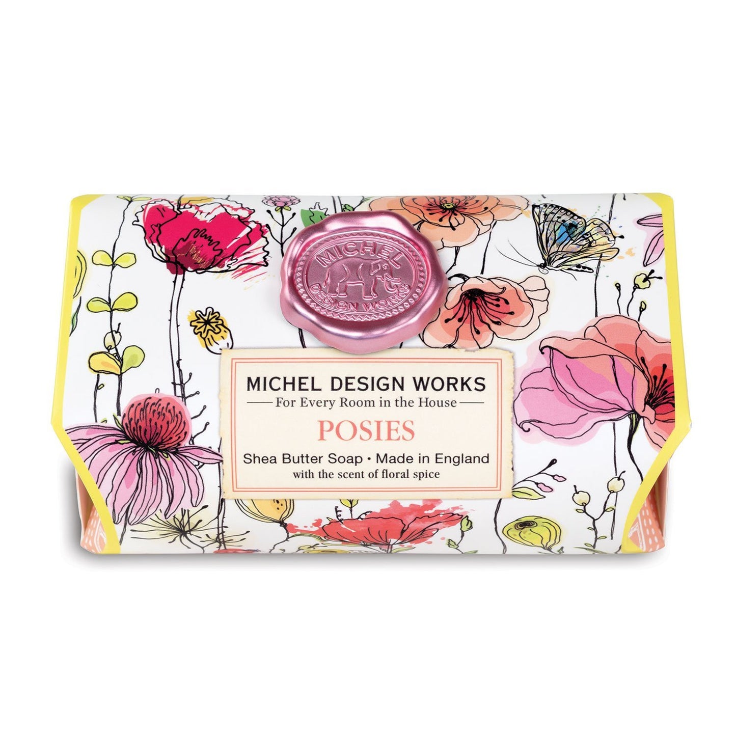 Posies Large Bath Soap Bar