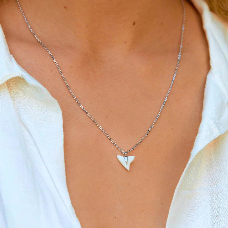 Shark Tooth Pendant Necklace