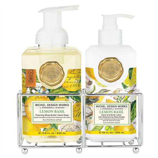 Lemon Basil Handcare Caddy