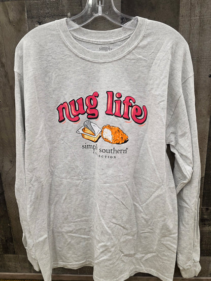 Chicken Nugget Life Long Sleeve