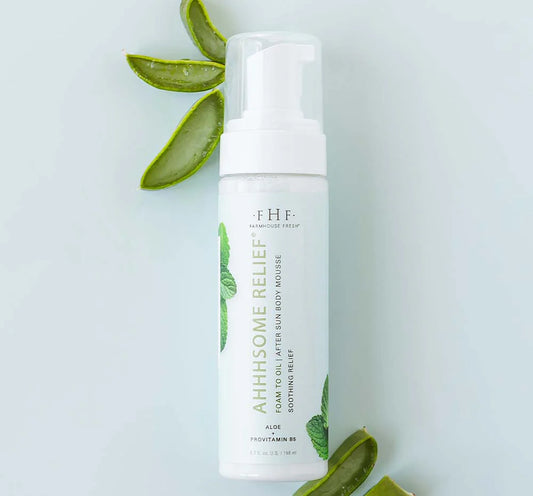 Ahhsome Relief™ Foam-to-Oil After Sun Body Mousse