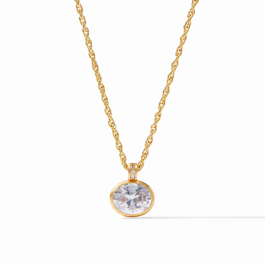 Antonia Solitaire Necklace- CZ