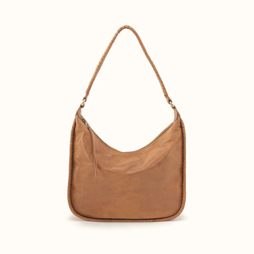 Mia Crescent Large Hobo- Whiskey