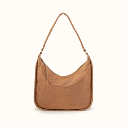 Mia Crescent Large Hobo- Whiskey