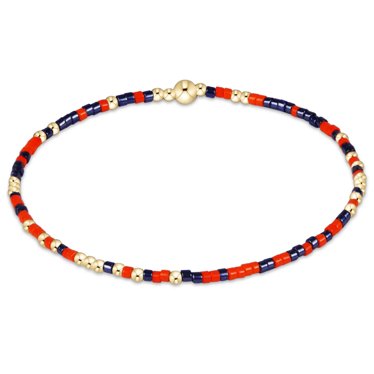 Gameday Hope Unwritten Bracelet - Bright Orange/Navy