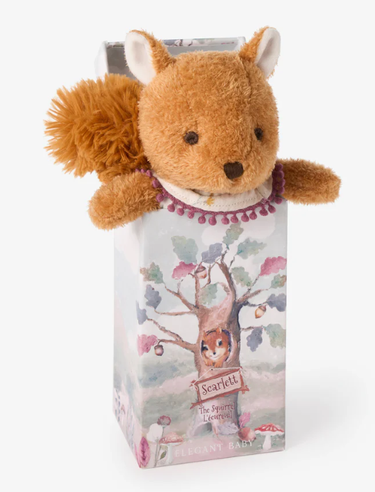 Scarlett Squirrel 10" Boxed Plush