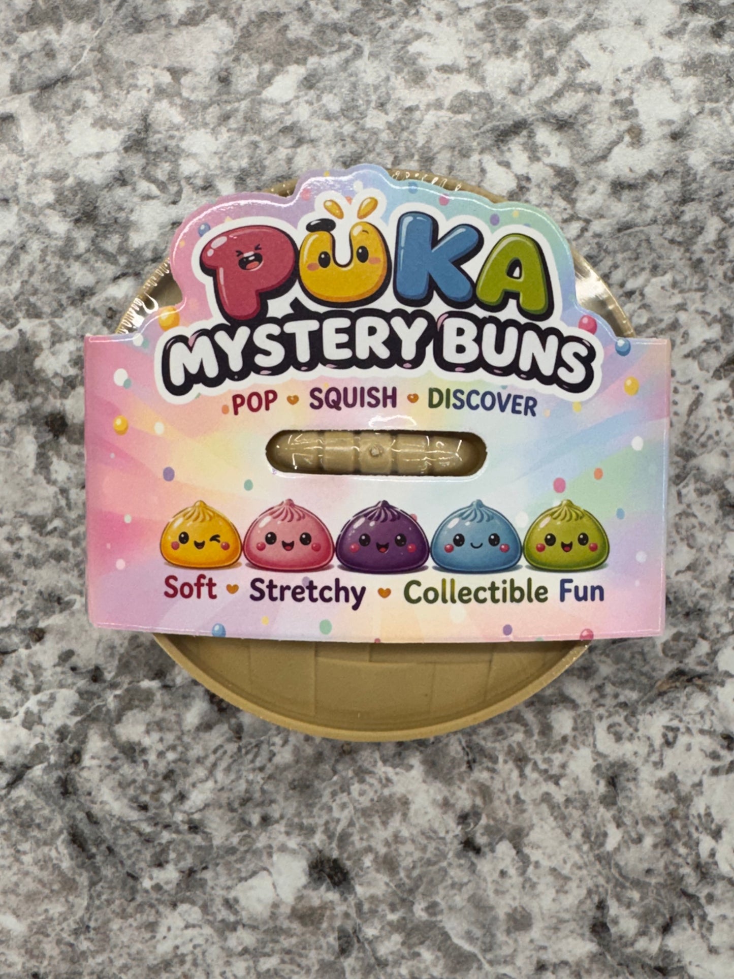 Large Glitter Squishy Dumpling -- MYSTERY