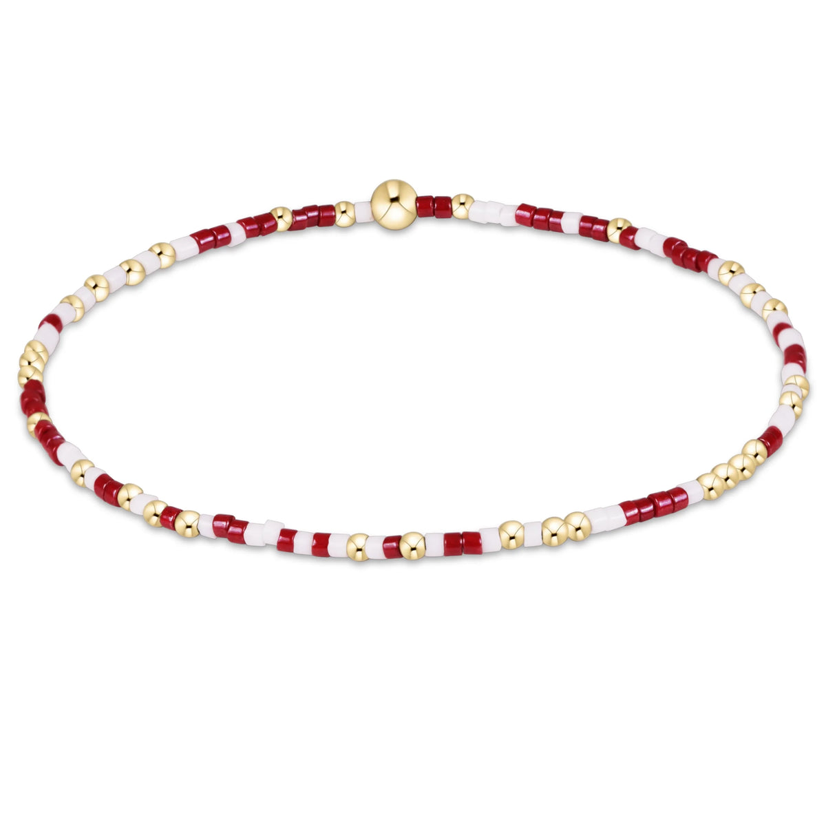 Gameday Hope Unwritten Bracelet - Maroon/White