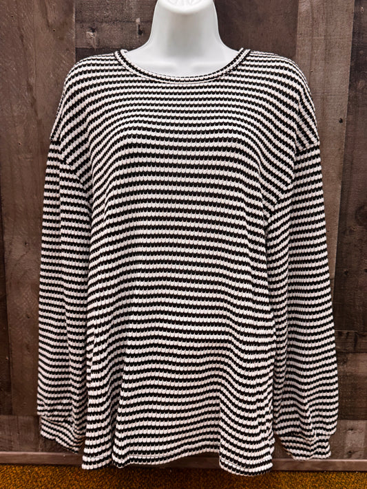 Drop Shoulder Long Sleeve