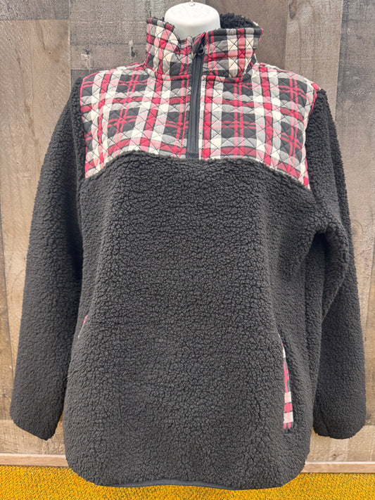 Teddy Fleece Quarter-Zip Pullover