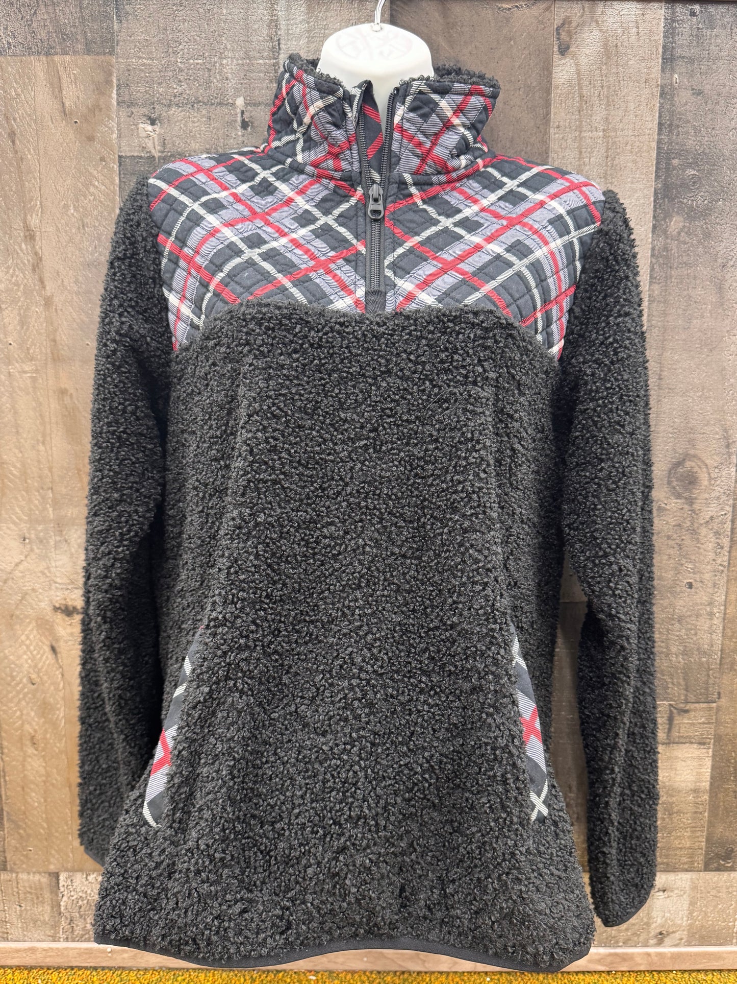 Teddy Fleece Quarter-Zip Pullover