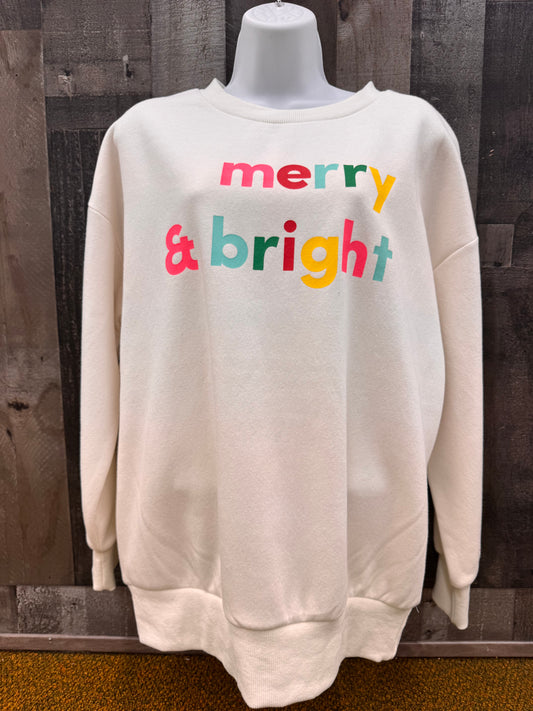 Merry & Bright Sweatshirt