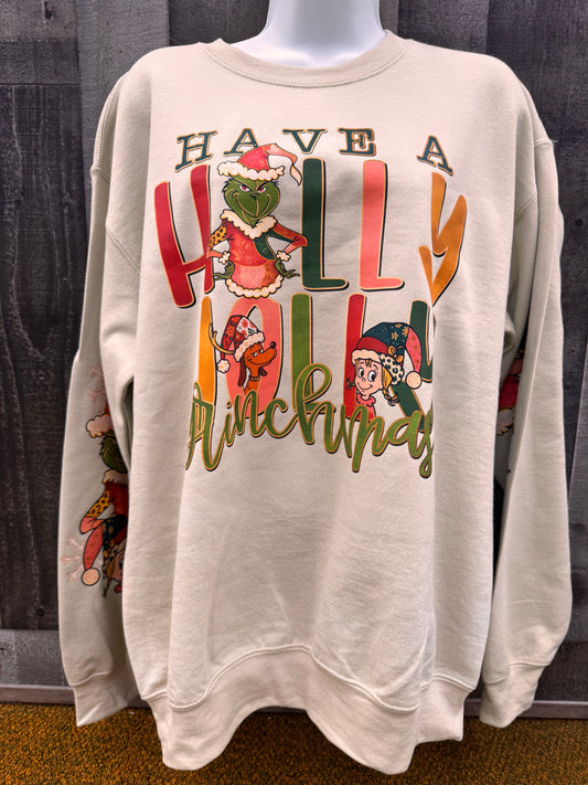 Holly Jolly Grinchmas Sweatshirt