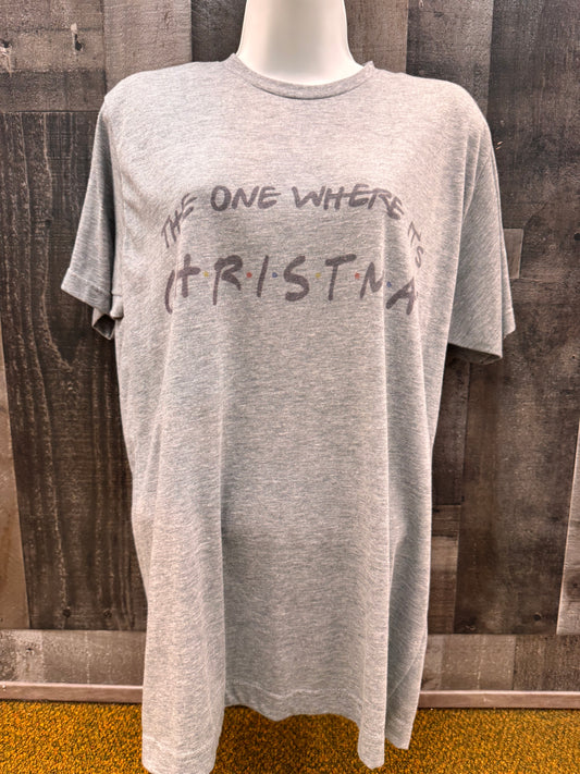 The One Where It's Christmas Tee