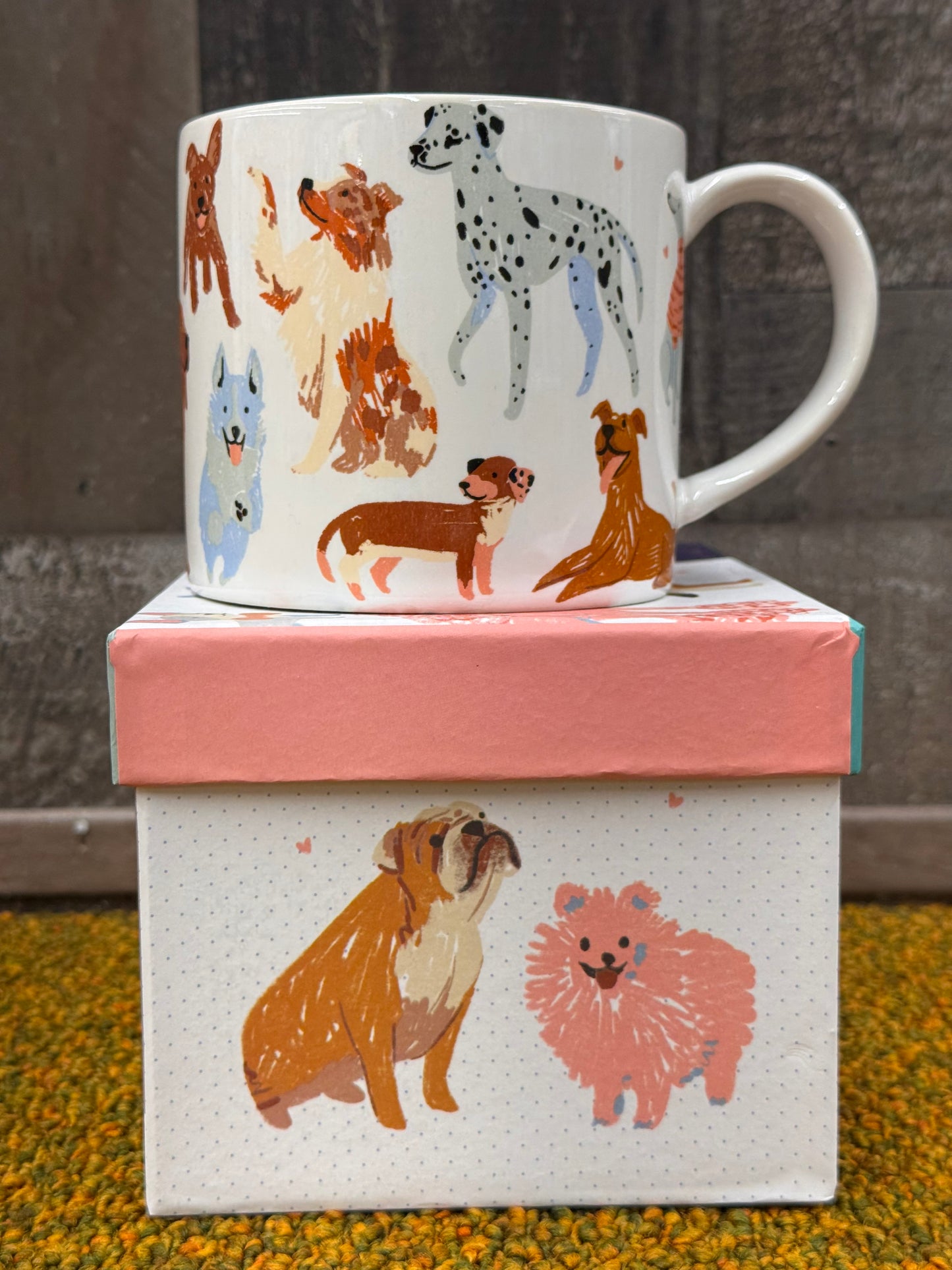 Dog Mug with Box