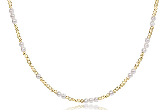 15" Choker Hope Unwritten- Pearl
