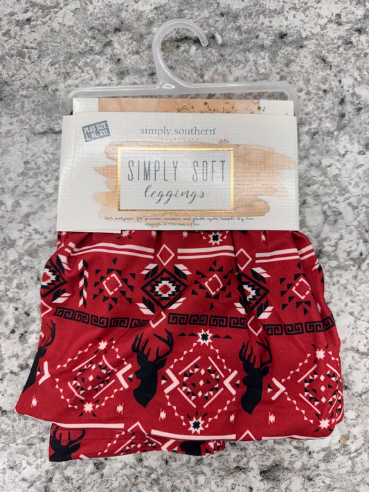 Deer Print Leggings