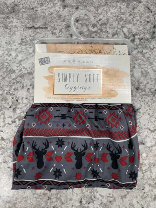 Deer Print Leggings