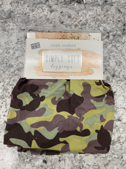 Camouflage Print Leggings