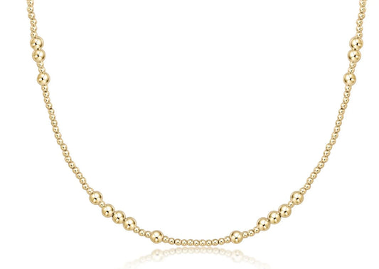 17" Choker Hope Unwritten - Gold
