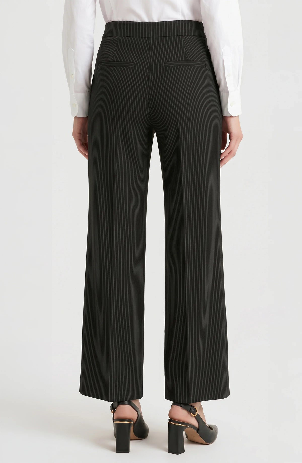 Kayla Wide Leg Pull-on Trouser