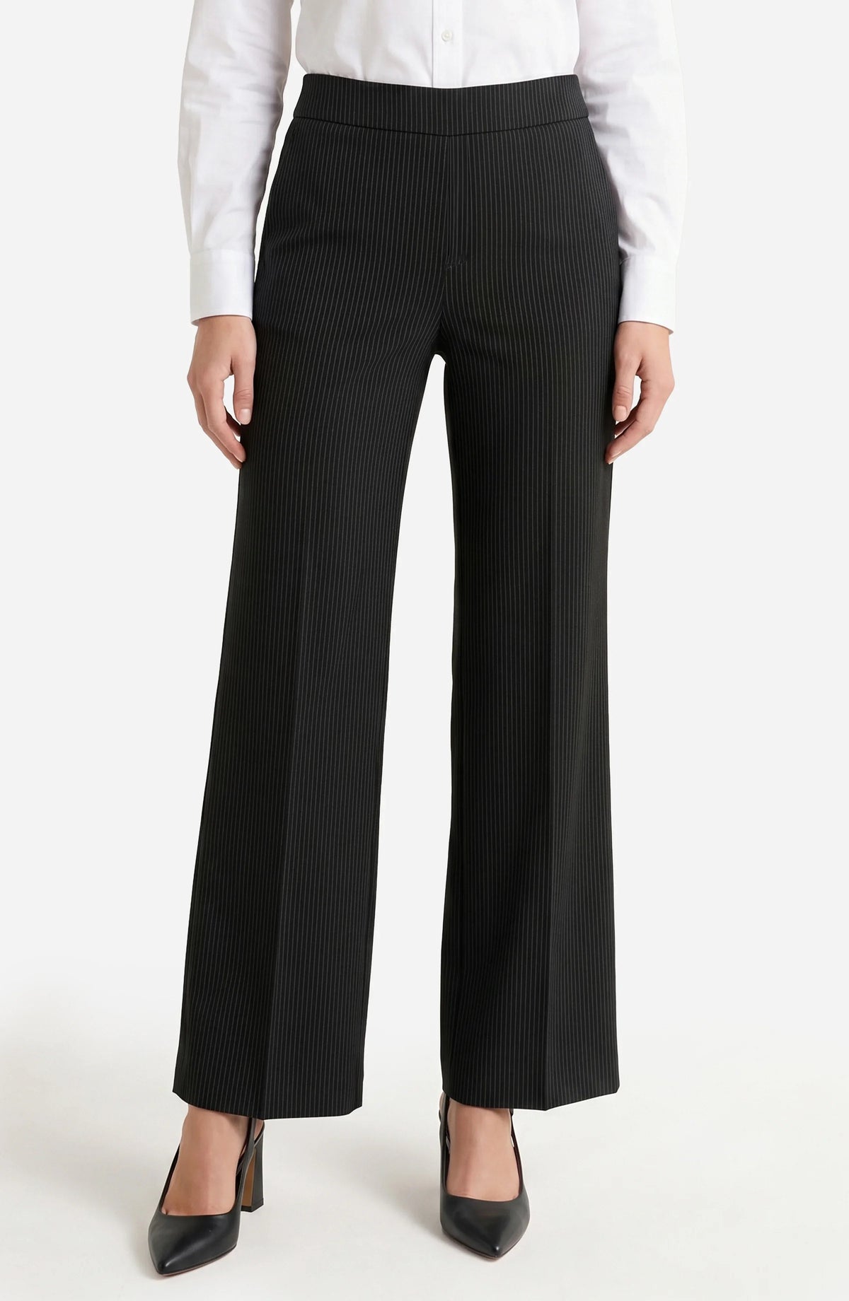 Kayla Wide Leg Pull-on Trouser