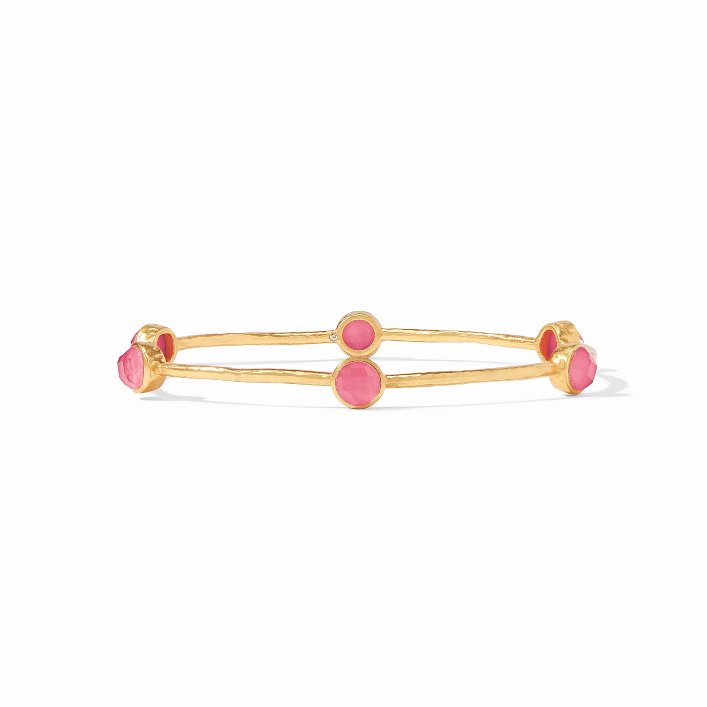 Milano Luxe Bangle- Iridescent Peony Pink