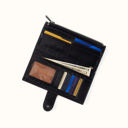 Dunn Continental Wallet- Black