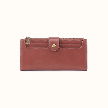 Dunn Continental Wallet- Rosewood