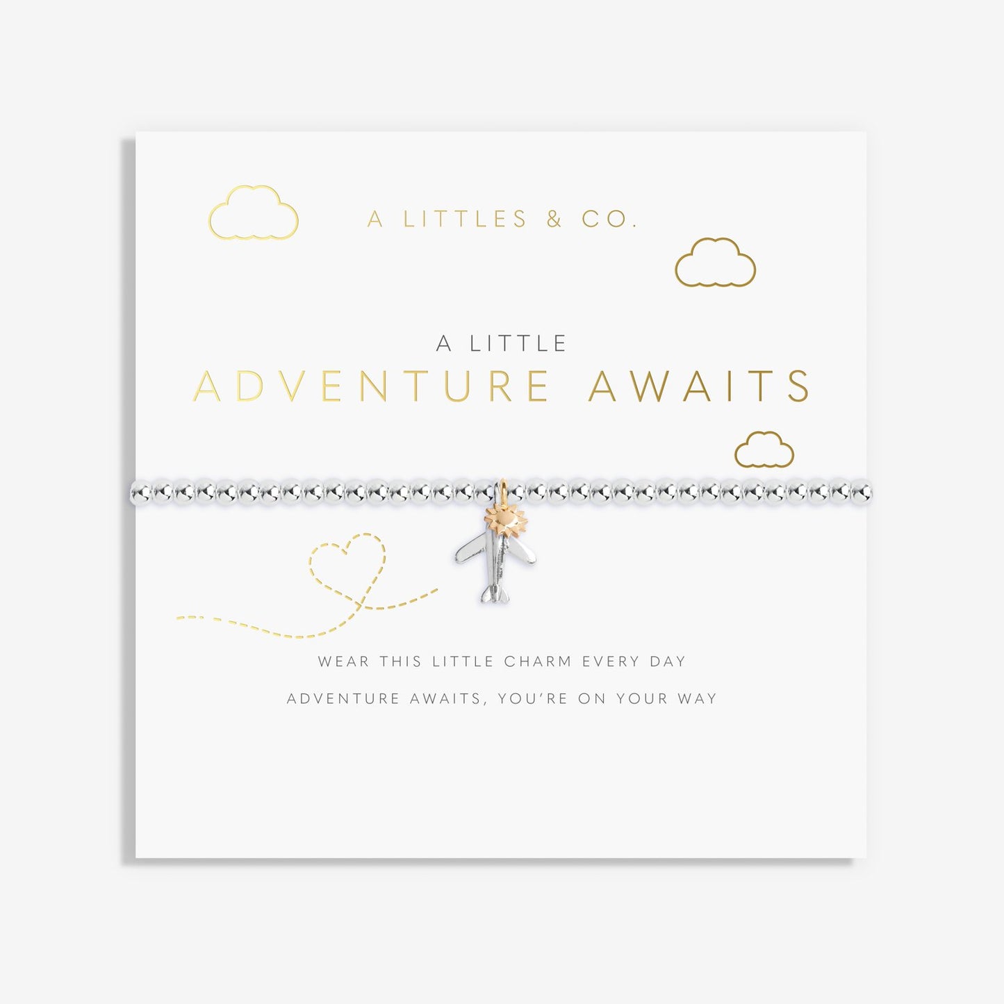 A Little "Adventure Awaits" Bracelet