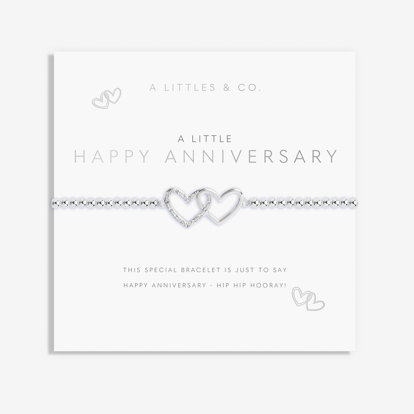 A Little "Happy Anniversary" Bracelet